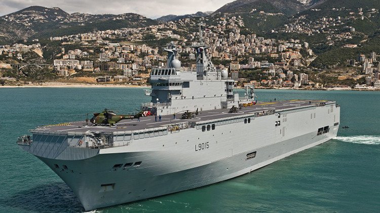Francia podría vender los buques 'rusos' Mistral a Brasil