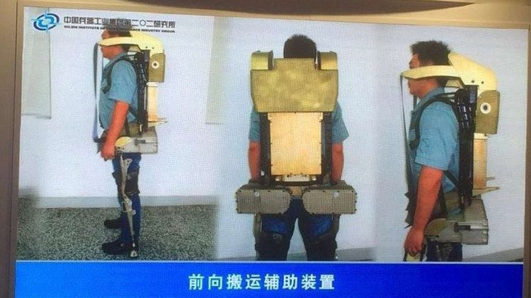 Video: Exoesqueletos para la futurista infantería china