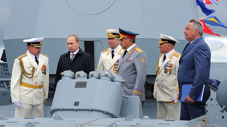Putin aprueba una nueva versión de la Doctrina Marítima de Rusia