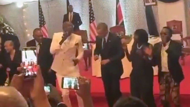 Obama baila el 'Gangnam Style' en Kenia, la tierra natal de su padre
