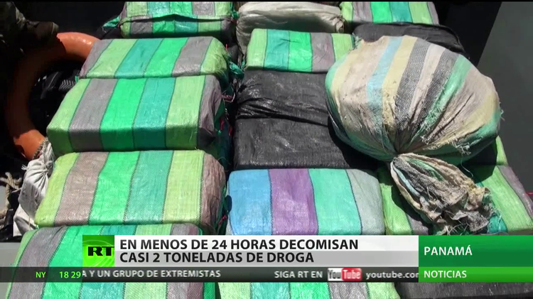 En menos de 24 horas decomisan en Panamá casi dos toneladas de droga - RT