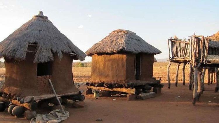 Las cabañas africanas ocultan el secreto del intercambio de los polos magnéticos