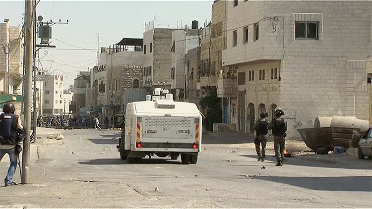 Video: Se registran enfrentamientos entre palestinos y Policía israelí en Hebrón
