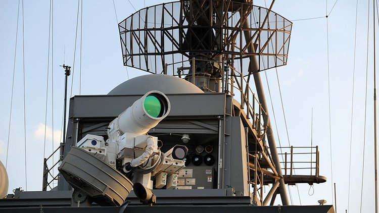 Láser destructivo y cañones de riel: EE.UU. contará con armas futuristas para 2020