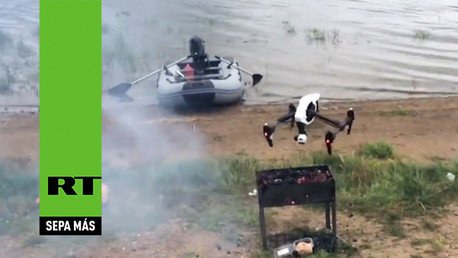 ¿No sabe qué hacer con un dron de $4.000? ¡Haga una parrillada! 