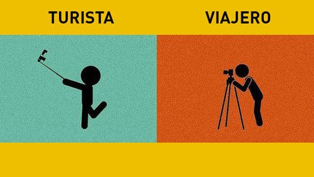 La diferencia entre un turista y un viajero en divertidas imágenes