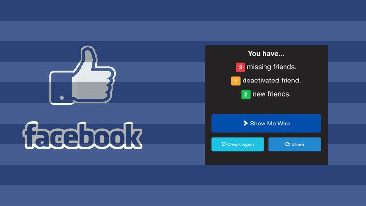 Facebook obliga a retirar la aplicación que revela quién te elimina de su lista de amigos