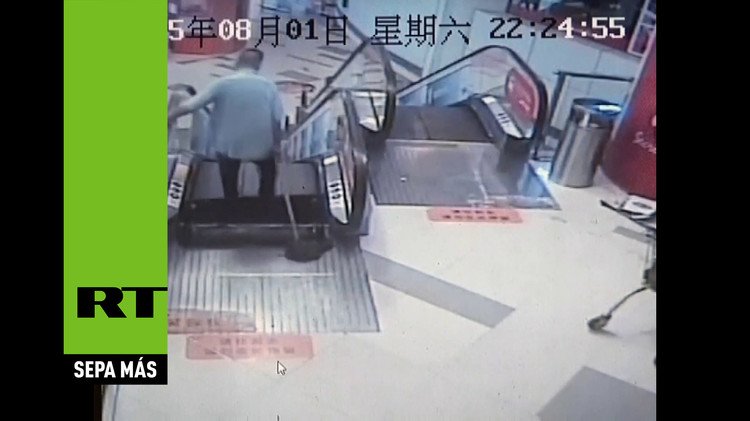China: Un nuevo accidente en una escalera mecánica revela la falta de controles de seguridad