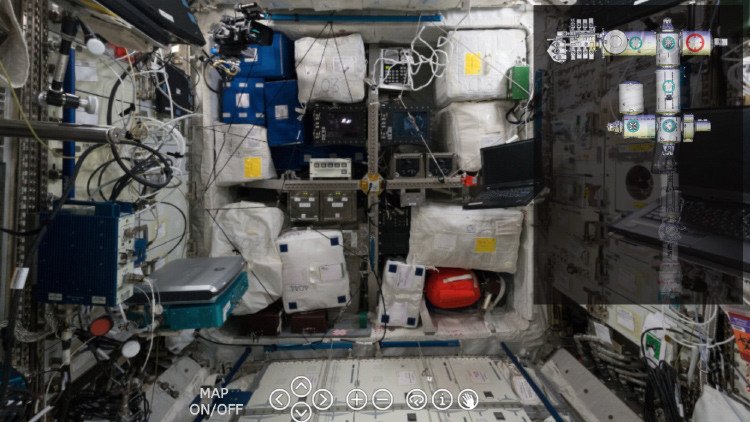 ¡Bienvenidos! Impactante viaje virtual por las entrañas de la Estación Espacial Internacional