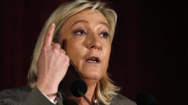 Marine Le Pen: "Cancelando el contrato de los Mistral Francia ha minado su credibilidad"