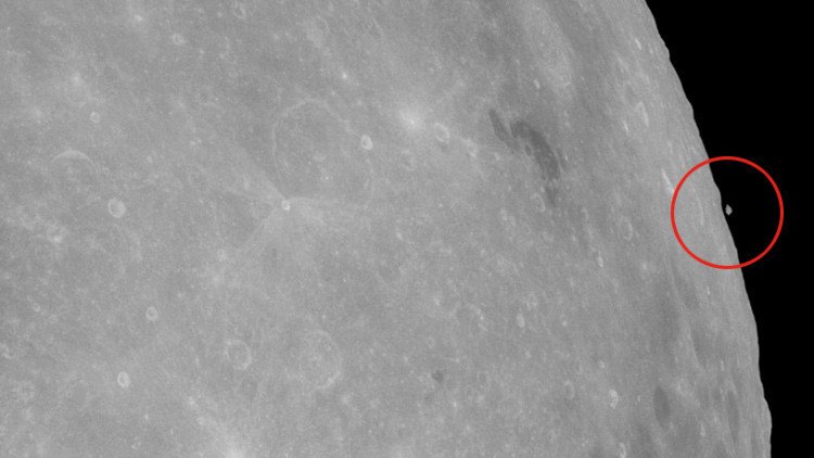 La NASA no explica cómo a la Luna se le rompió un pedazo en una foto