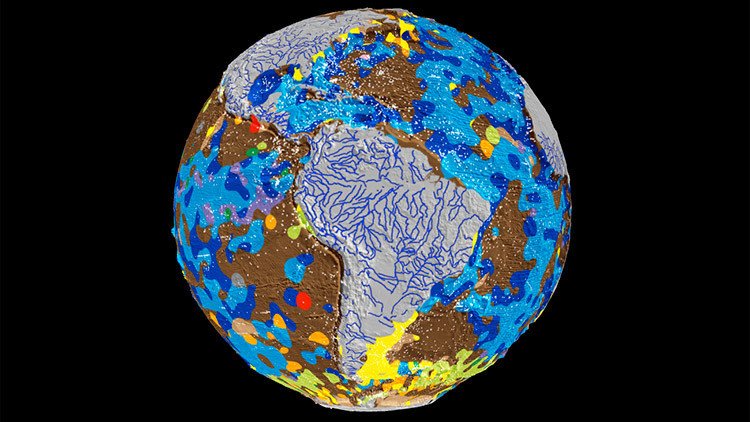 El mundo sin océanos: Crean el primer mapa del fondo marino