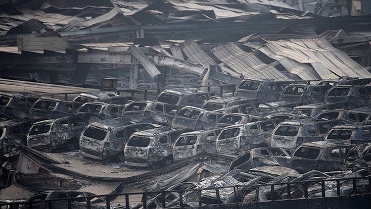 Imágenes apocalípticas de las devastadoras explosiones en China