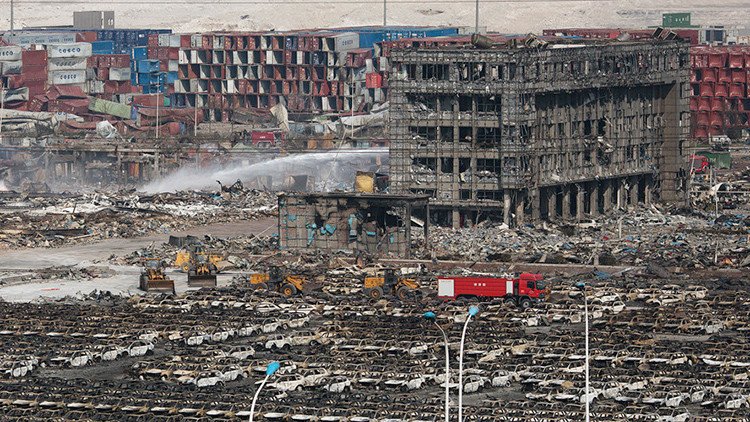 China: "Hay riesgo de que haya otra explosión si no se determina la causa inicial"
