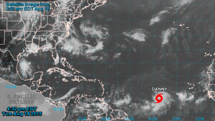 La tormenta tropical Danny amenaza el Caribe y podría transformarse en un huracán