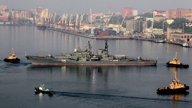 Las Armadas de Rusia y China realizan los mayores ejercicios conjuntos de su historia
