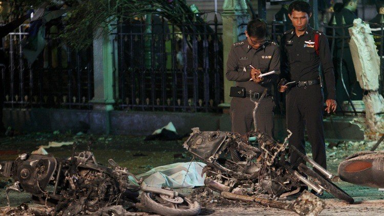 Policía: El atentado de Bangkok fue planeado por más de 10 personas