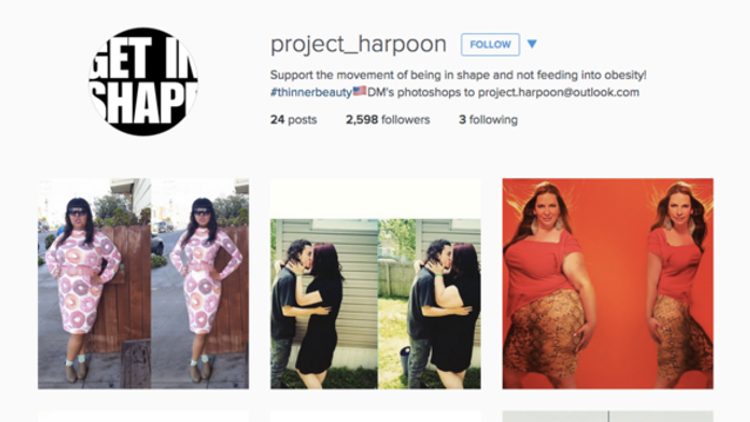 Un controvertido proyecto que 'photoshopea' a mujeres de tallas grandes genera indignación