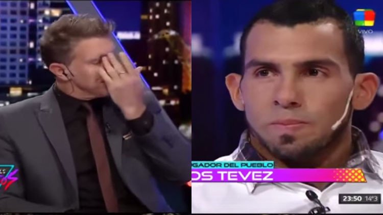 Se vuelve viral esta anécdota con la que Carlos Tévez hace llorar a su entrevistador