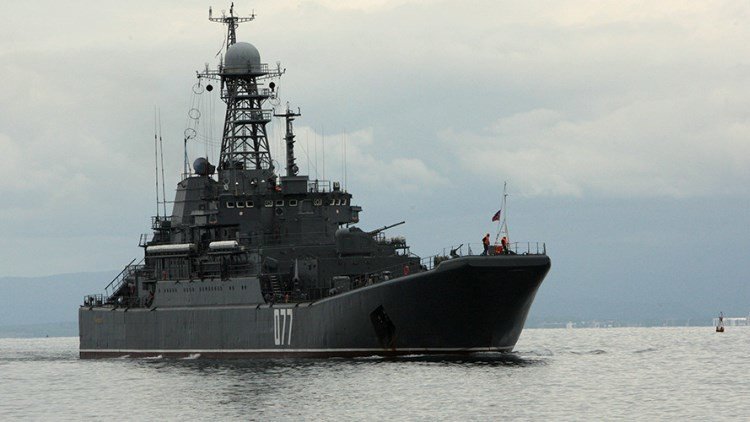 Comienza la fase activa de los ejercicios navales ruso-chinos en las costas de Primorie