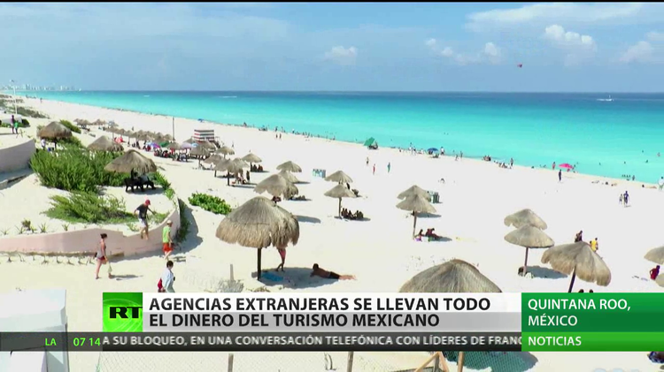 Las agencias extranjeras se llevan el grueso de los beneficios del turismo en México