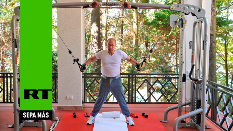 Entre las pesas y la parrilla: Putin y Medvédev se ejercitan en el gimnasio y comen asado
