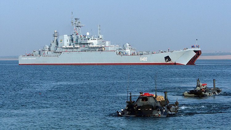 Kiev inicia en el mar Negro los mayores ejercicios militares conjuntos con la OTAN