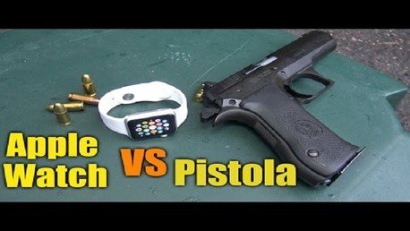 ¿Aguantará el resistente Apple Watch al disparo de una pistola 9mm?
