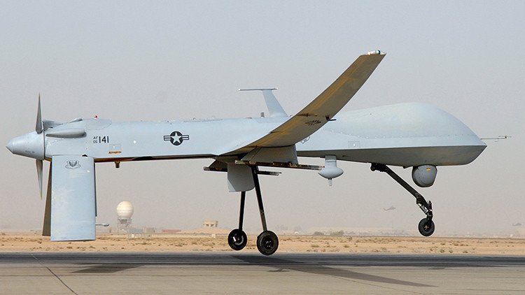 Estados Unidos despliega dos drones asesinos MQ-1 Predator en la frontera rusa 