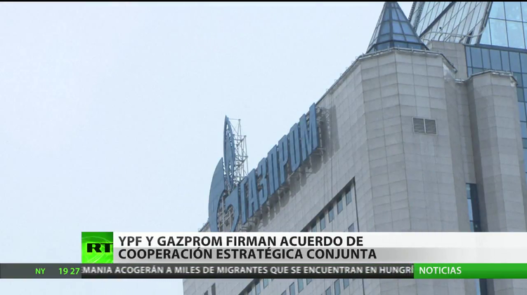 Gazprom y YPF argentina firman un acuerdo de cooperación estratégica ...