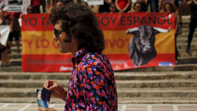 Torero en una manifestación antitaurina: "Yo no soy un asesino"