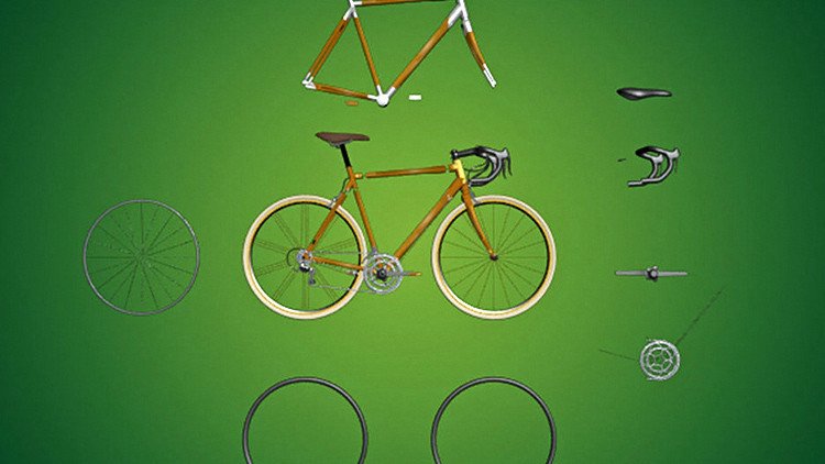 Estudiantes mexicanos desarrollan una bicicleta de bambú con todos los avances electrónicos