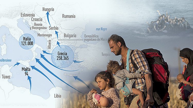 Infografías: Las impactantes cifras del desventurado flujo migratorio a Europa