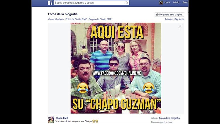Una nueva foto en las redes sociales pone en duda la veracidad del paradero de 'El Chapo'