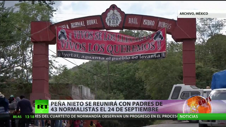 Padres de los 43 normalistas desaparecidos se reunirán con el ...