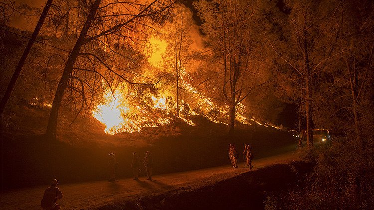 Estado de emergencia en California: Los incendios ya han destruido 1.000 viviendas