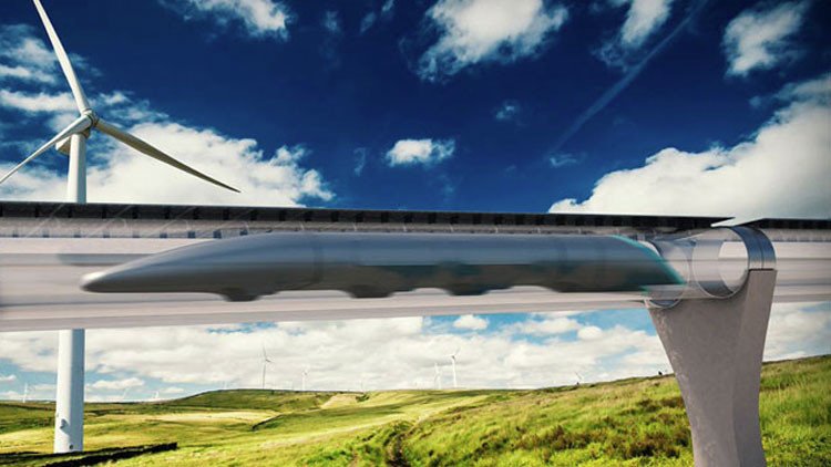 Una compañía de EE.UU. presenta un tren que podrá viajar a 1.200 km/h