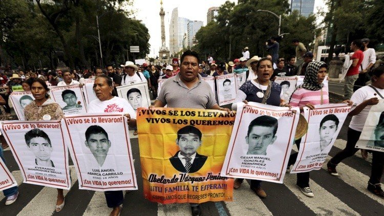 CIDH: Los 43 normalistas de Iguala fueron masacrados por robar un bus con heroína