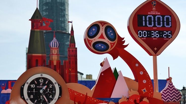 Cuenta atrás para que ruede el balón en Rusia: Faltan 1.000 días para el Mundial 2018