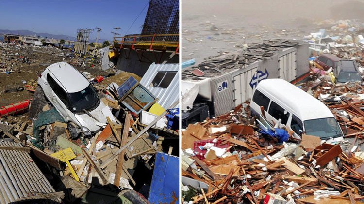 Como Japón en 2011, con barcos en la calle: fotos aéreas muestran la devastación del sismo en Chile