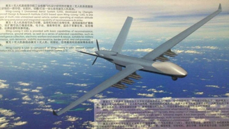China revela su nuevo dron de combate supermoderno (Fotos)