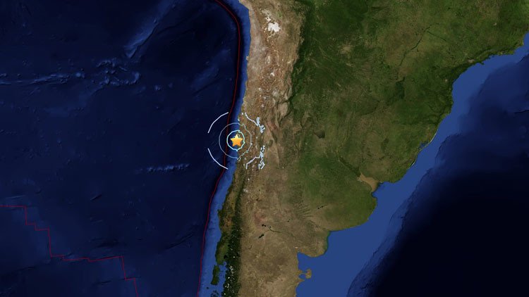 Un sismo de magnitud de 6,1 sacude Chile 