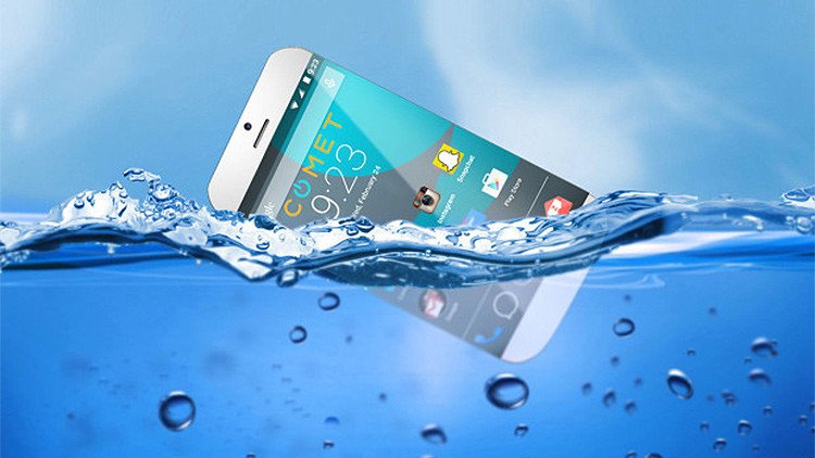 Inventan un 'smartphone' capaz de flotar en el agua