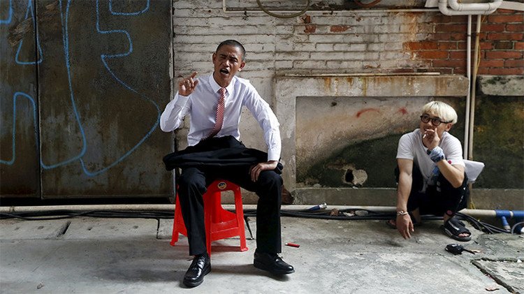 Un chino se convierte en ídolo por imitar a Barack Obama