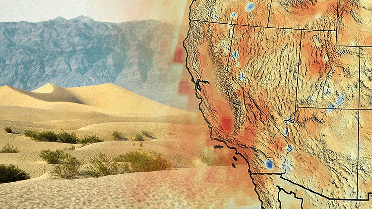 EE.UU. se seca: Imágenes satélites revelan la catastrófica situación en California