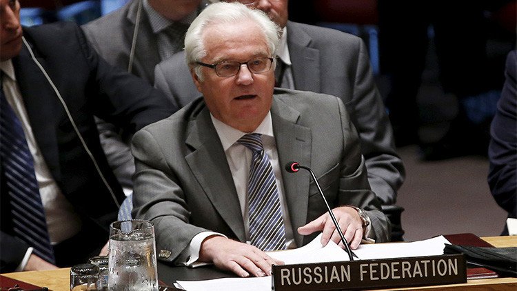 El jefe de la delegación de Rusia abandona la sala de la Asamblea General de la ONU