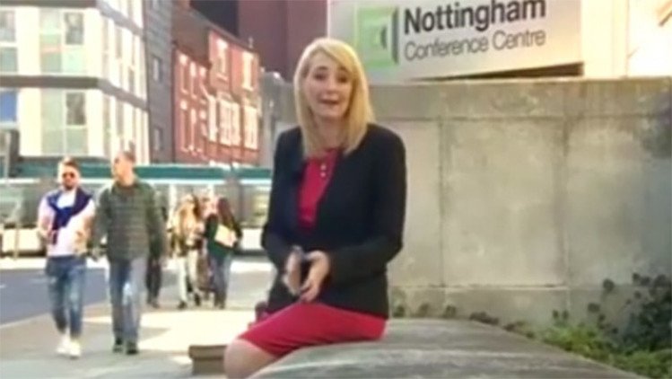 Video: Una corresponsal sufre un comentario sexista mientras informa del acoso callejero