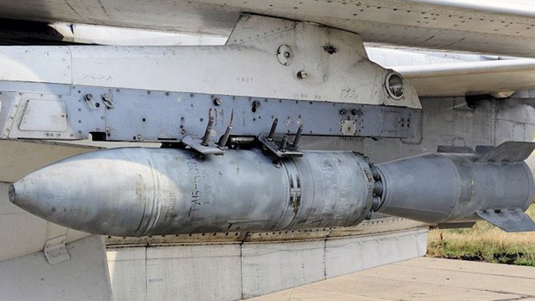 BetAB-500, la temible bomba rusa que destruye los búnkeres del Estado Islámico en Siria (Fotos)