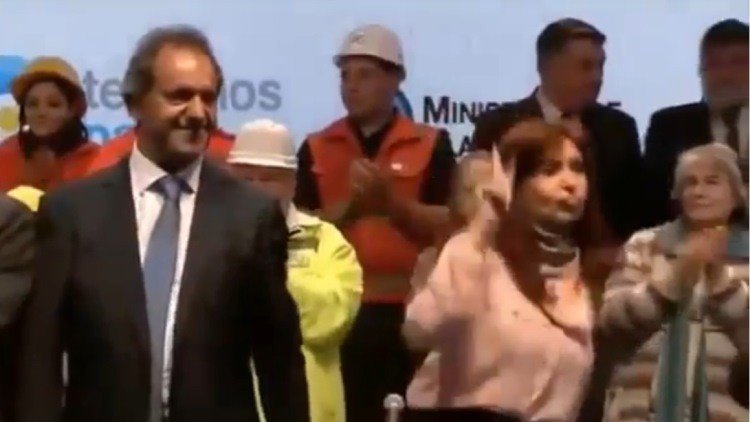 El baile de la presidenta de Argentina se viraliza en Internet