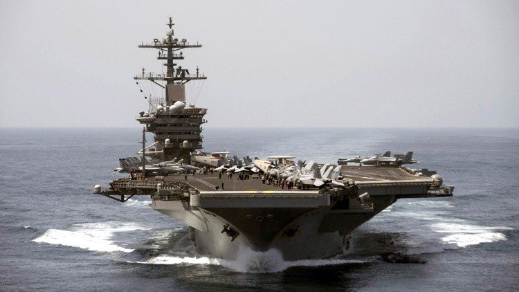¿Por qué EE.UU. retira su portaviones del golfo Pérsico en medio de la guerra en Siria?